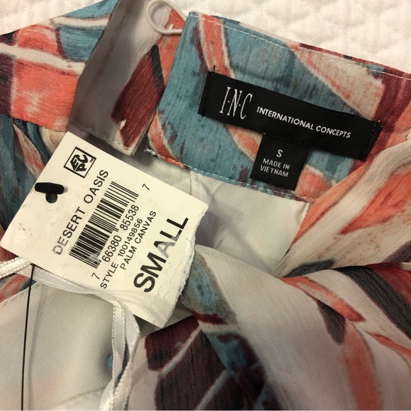 NWT Printed Halter Dress, Inc International Concepts, Small - Picture 11 of 12